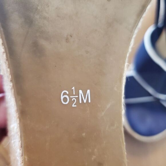 Impo Tiza Women's Size 6.5M Espadrilles Wedge Sandals, Tegan Fabric Open Toe - Picture 8 of 13